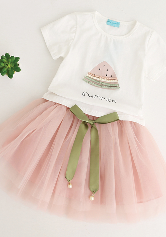 Lison T-Shirt & Short skirt 2Pcs Suit Lison T-Shirt & Short skirt 2Pcs Suit