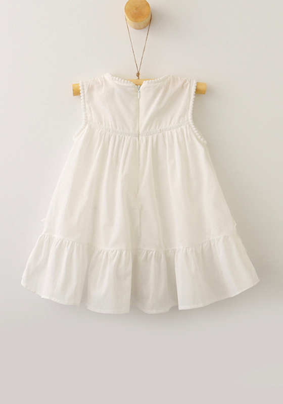 Embroidery Puffer Ball Dress Embroidery Puffer Ball Dress