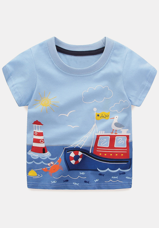 Animal Pattern T-shirt Animal Pattern T-shirt