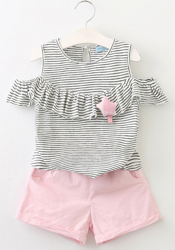 Aztec Collar T-Shirt & Pants Aztec Collar T-Shirt & Pants