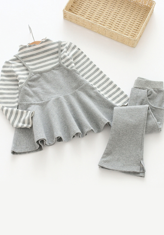 Striped Sweatshirts+Pants Striped Sweatshirts+Pants