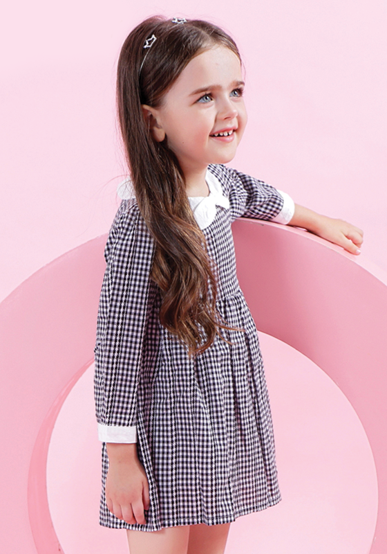 Lison Bow Plaid Dress Lison Bow Plaid Dress