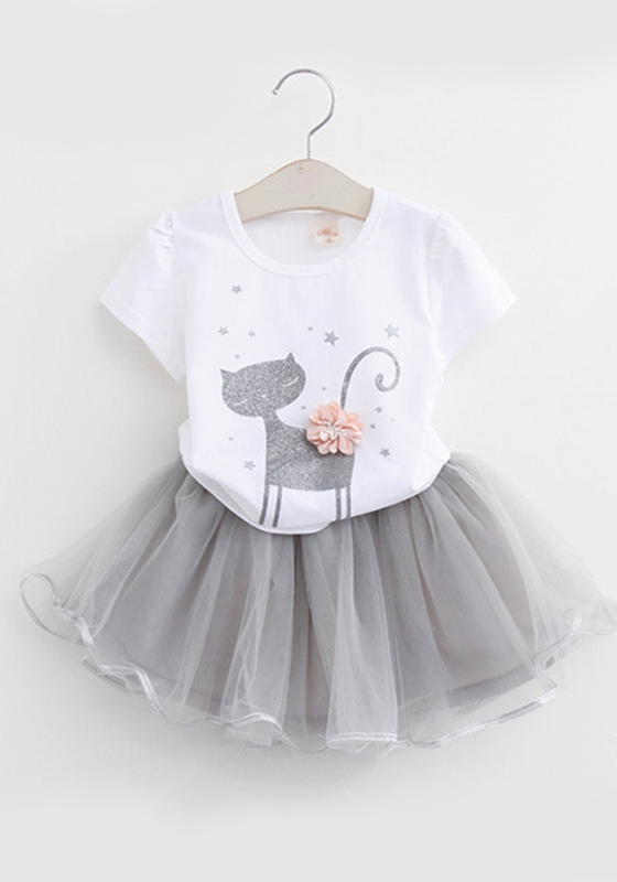 Rhinestone T-shirt & Skirts Rhinestone T-shirt & Skirts