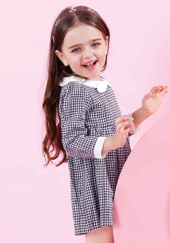 Lison Bow Plaid Dress Lison Bow Plaid Dress