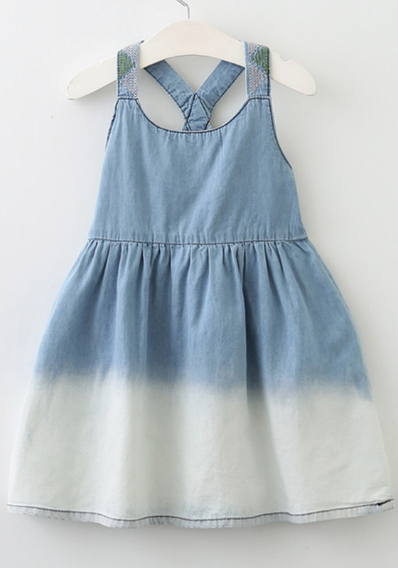 Cute Baby Girl Denim Dress Cute Baby Girl Denim Dress