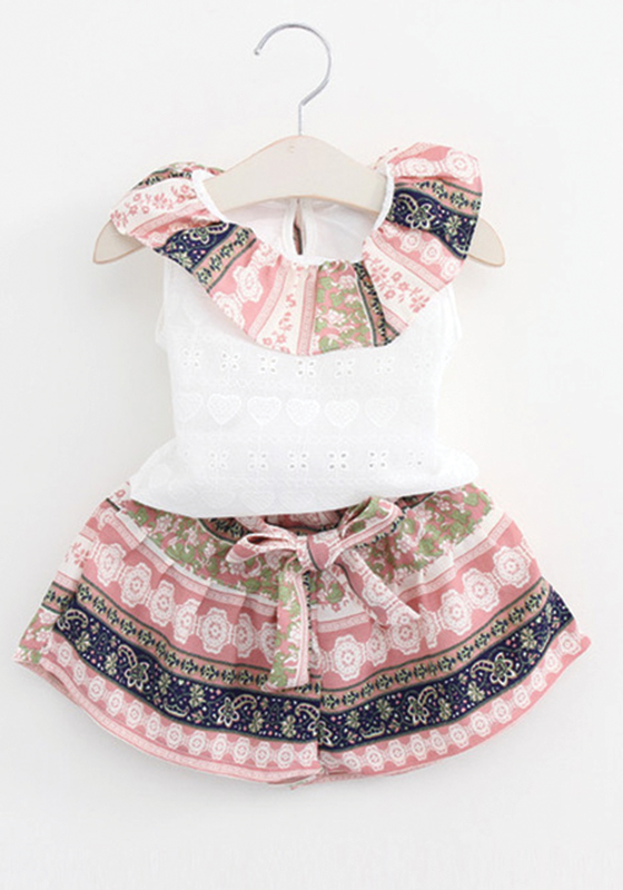 Aztec Collar T-Shirt & Pants Aztec Collar T-Shirt & Pants