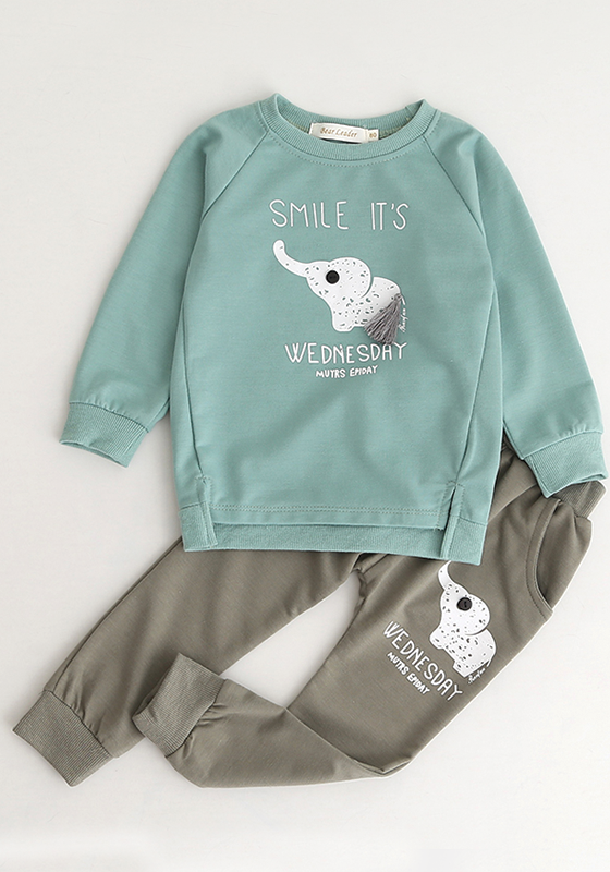 Elephant Shirt & Jeans Pants Elephant Shirt & Jeans Pants