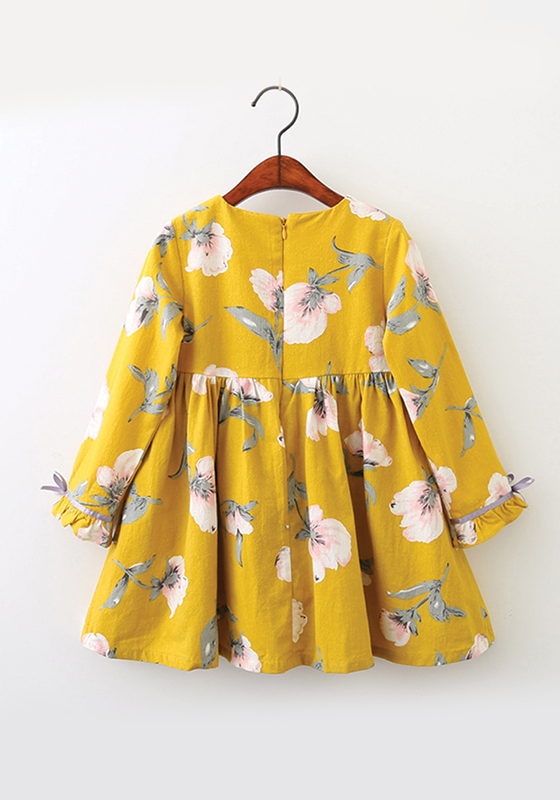 Emile Flowers Print Dress Emile Flowers Print Dress