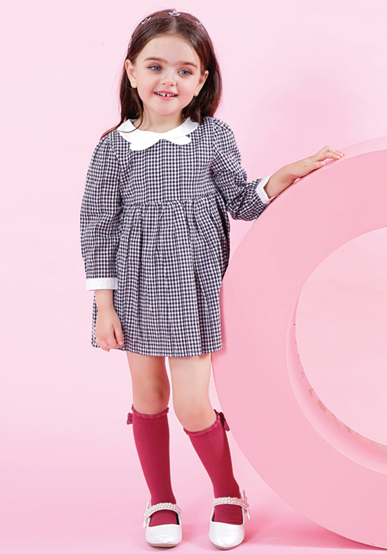 Lison Bow Plaid Dress Lison Bow Plaid Dress