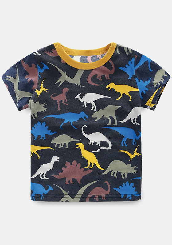 Animal Pattern T-shirt Animal Pattern T-shirt