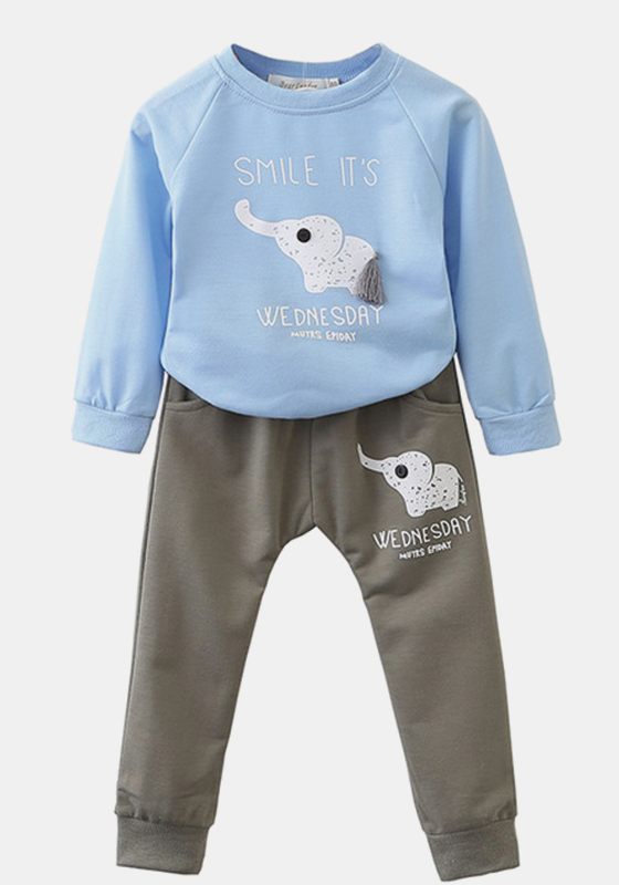 Elephant Shirt & Jeans Pants Elephant Shirt & Jeans Pants
