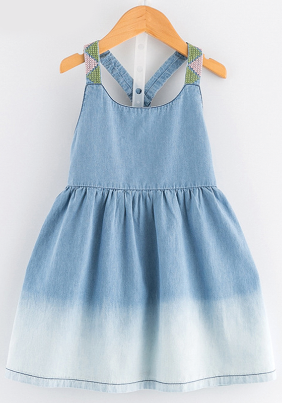 Cute Baby Girl Denim Dress Cute Baby Girl Denim Dress