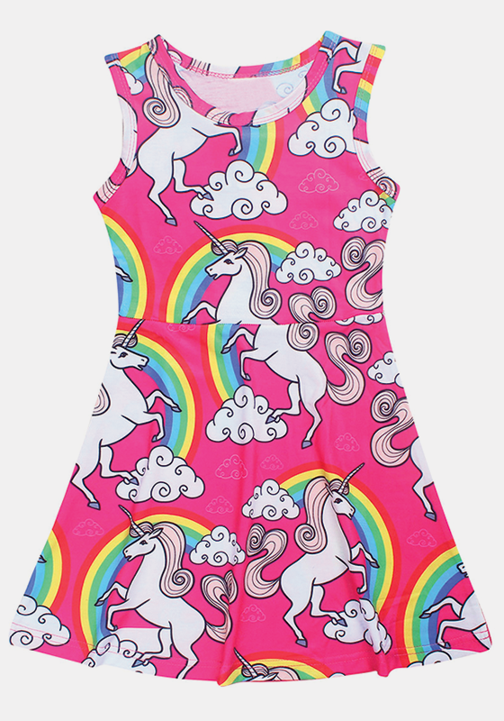 Unicorn Rainbow Dress Unicorn Rainbow Dress
