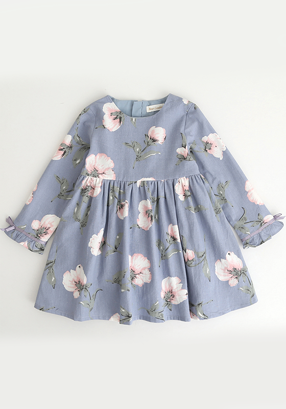 Emile Flowers Print Dress Emile Flowers Print Dress