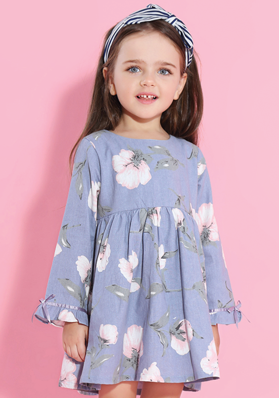 Emile Flowers Print Dress Emile Flowers Print Dress