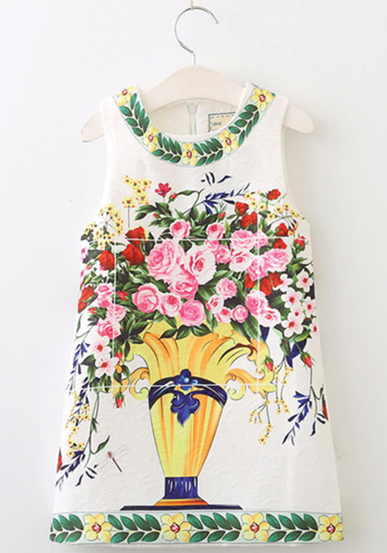 Bongo Rose Print Dress Bongo Rose Print Dress