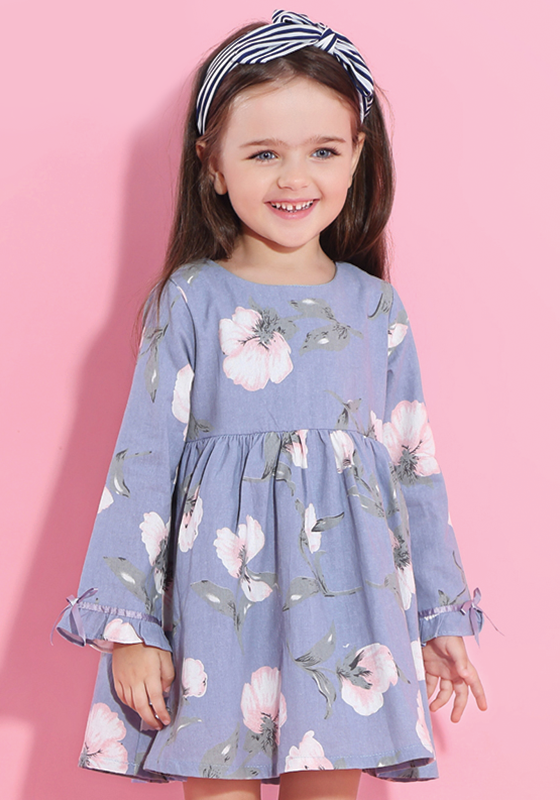 Emile Flowers Print Dress Emile Flowers Print Dress