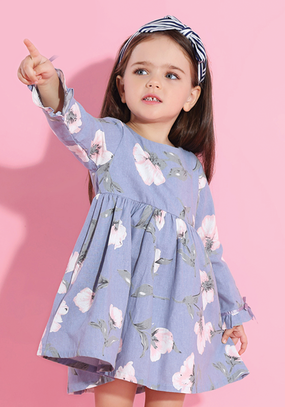 Emile Flowers Print Dress Emile Flowers Print Dress