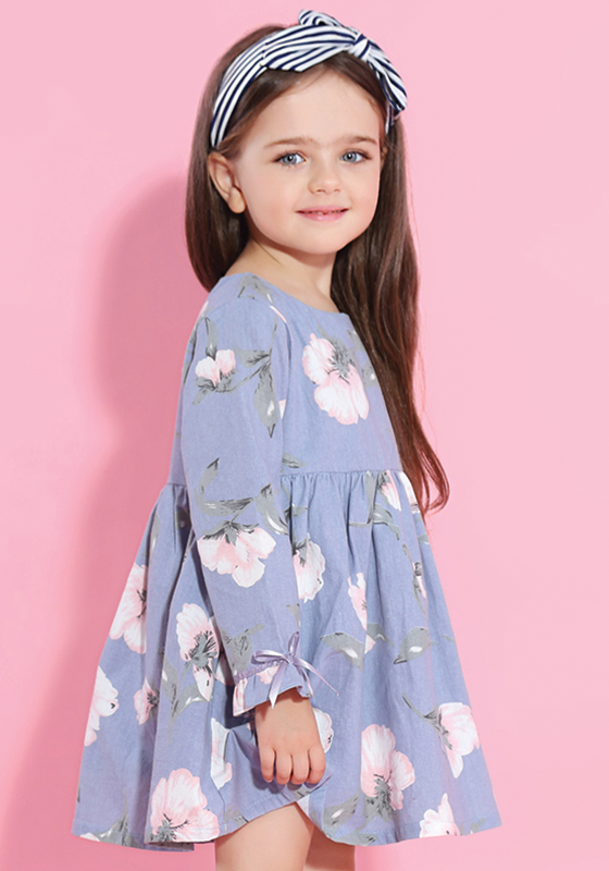 Emile Flowers Print Dress Emile Flowers Print Dress