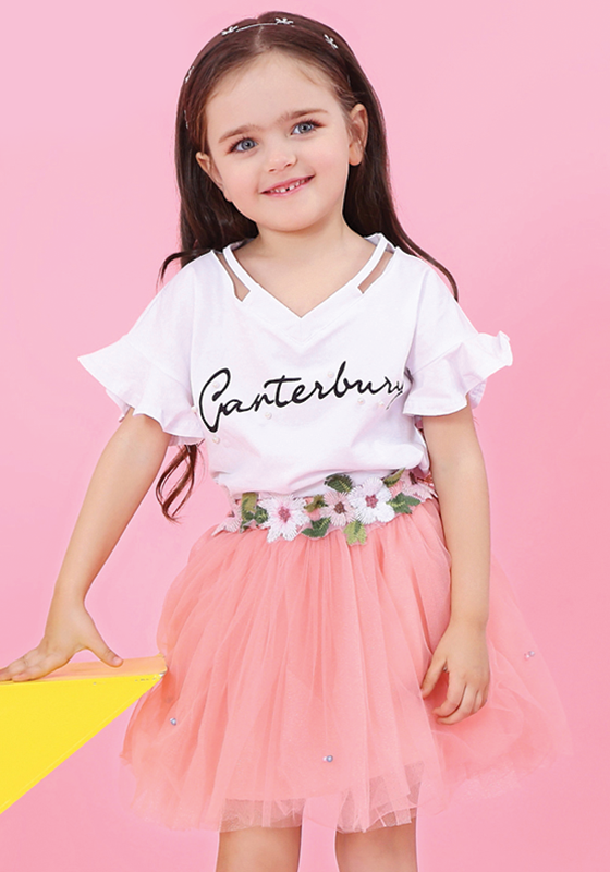 Applique Shirt & Tutu Skirt Applique Shirt & Tutu Skirt