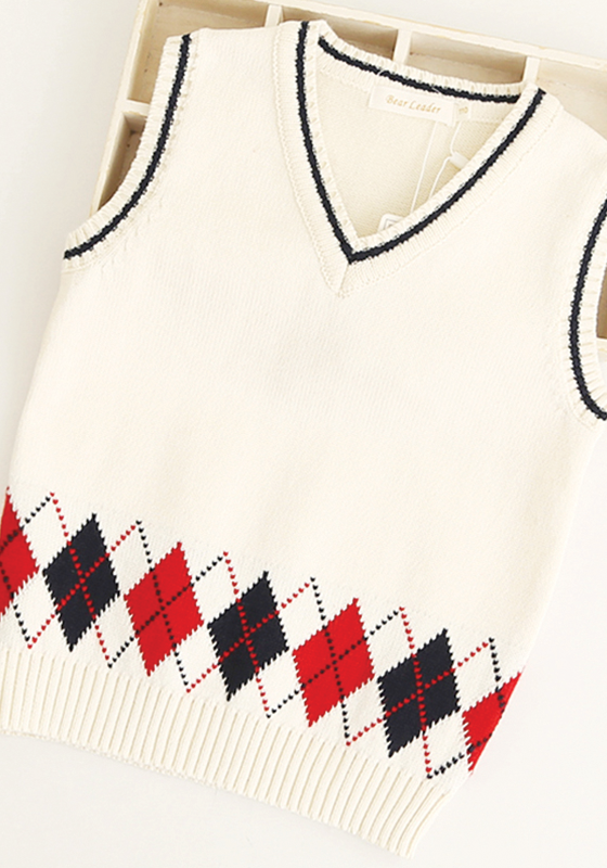 Geometric Preppy Vest Geometric Preppy Vest