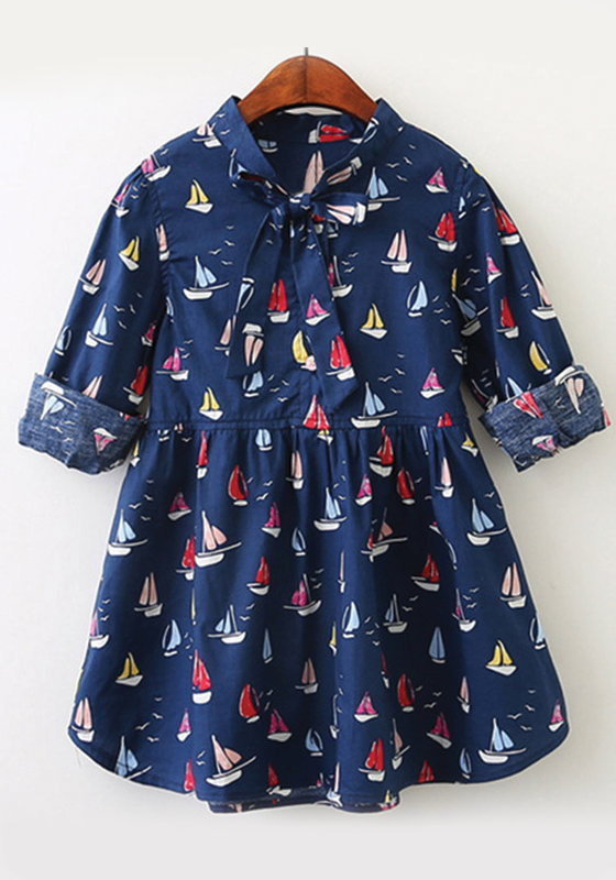 Emile Flowers Print Dress Emile Flowers Print Dress