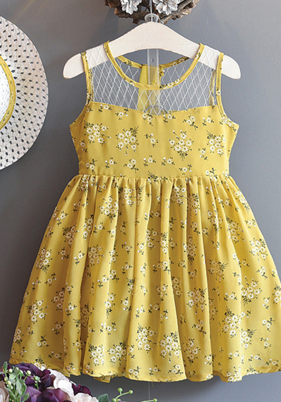 Honeycomb Floral Gown Honeycomb Floral Gown