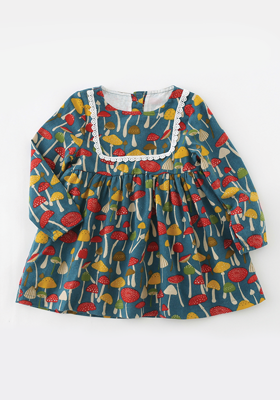 Mushroom Print Dress Mushroom Print Dress