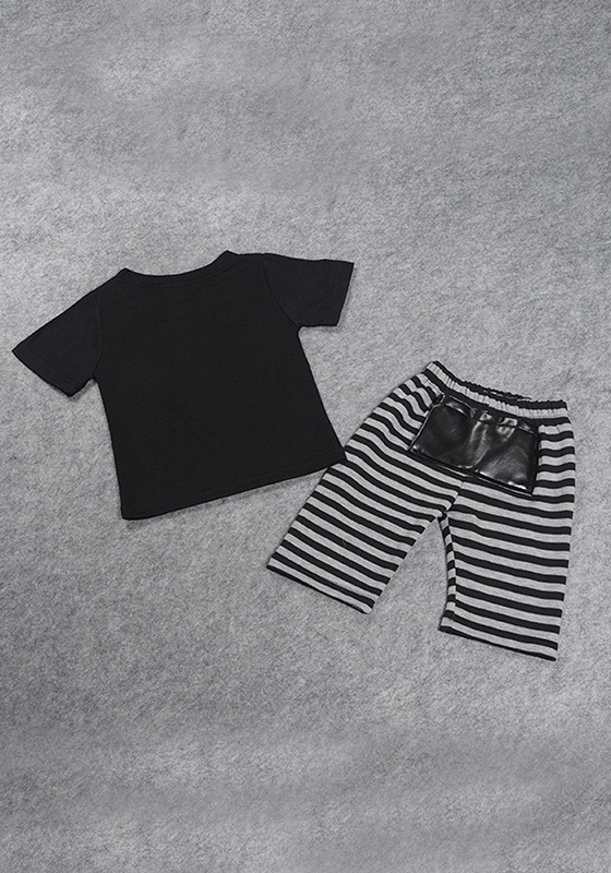 Lison T-shirt & Striped Pants Clothes Lison T-shirt & Striped Pants Clothes