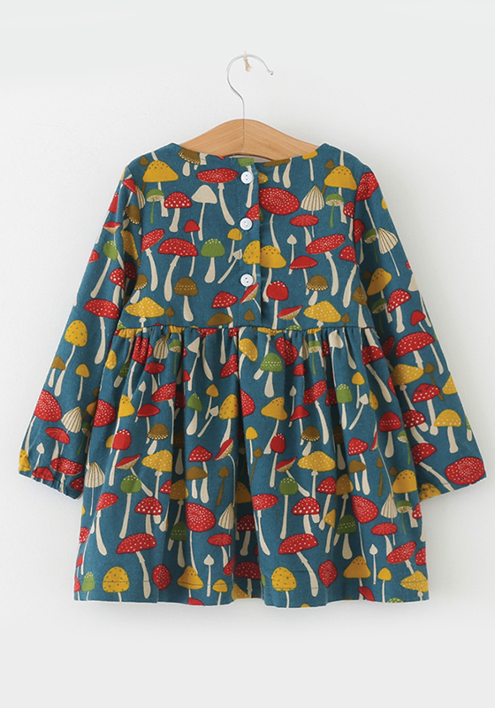 Mushroom Print Dress Mushroom Print Dress