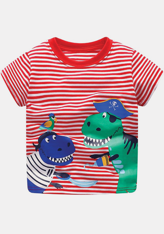 Animal Pattern T-shirt Animal Pattern T-shirt