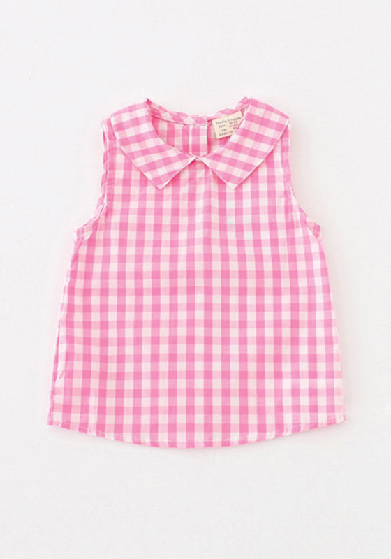 Baby Girl Plaid T-shirt Baby Girl Plaid T-shirt