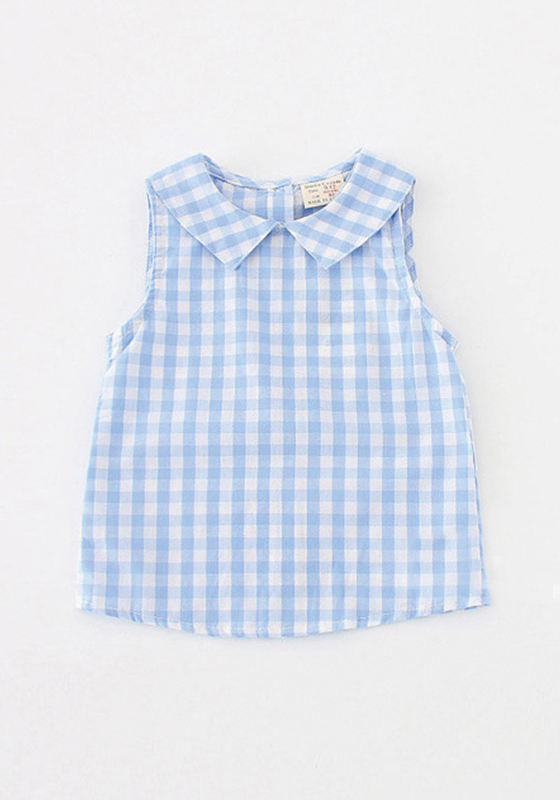 Baby Girl Plaid T-shirt Baby Girl Plaid T-shirt