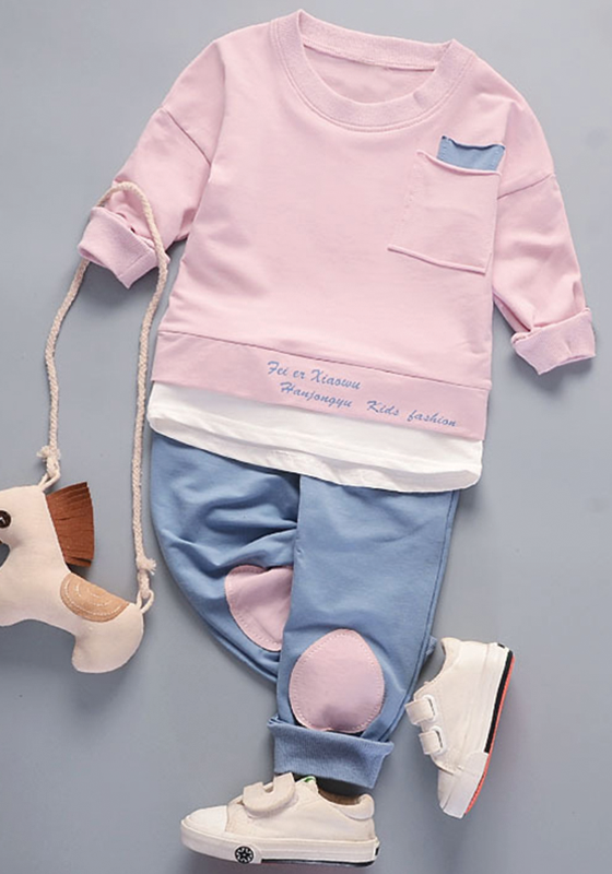 Applique T-shirt & Pants Applique T-shirt & Pants