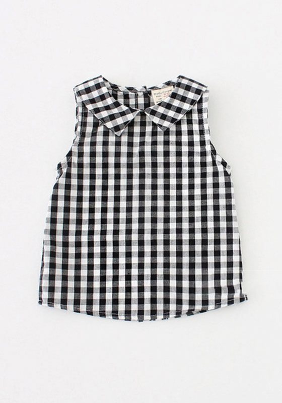 Baby Girl Plaid T-shirt Baby Girl Plaid T-shirt