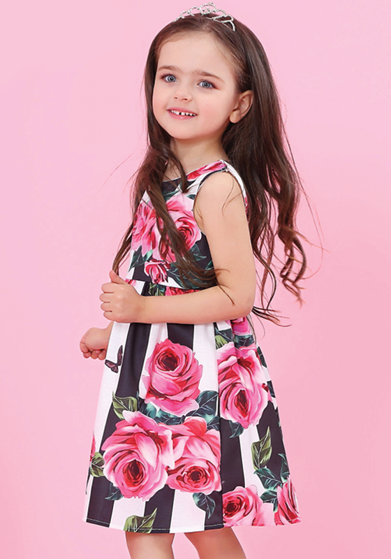 Corduroy Flower Pattern Dress Corduroy Flower Pattern Dress