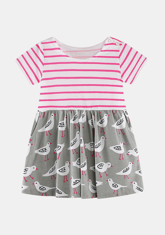 Mineva Stripped Dress Mineva Stripped Dress