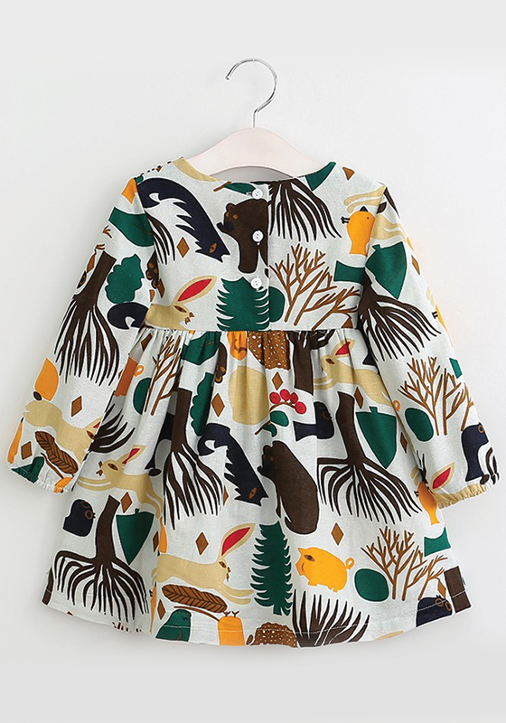 Forest Graffiti Dress Forest Graffiti Dress