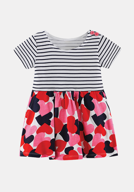 Mineva Stripped Dress Mineva Stripped Dress