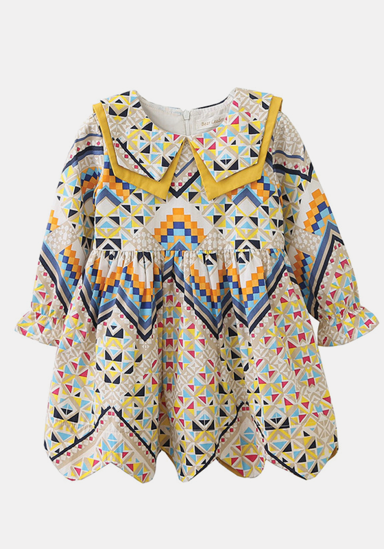 Geometric Pattern Dress Geometric Pattern Dress