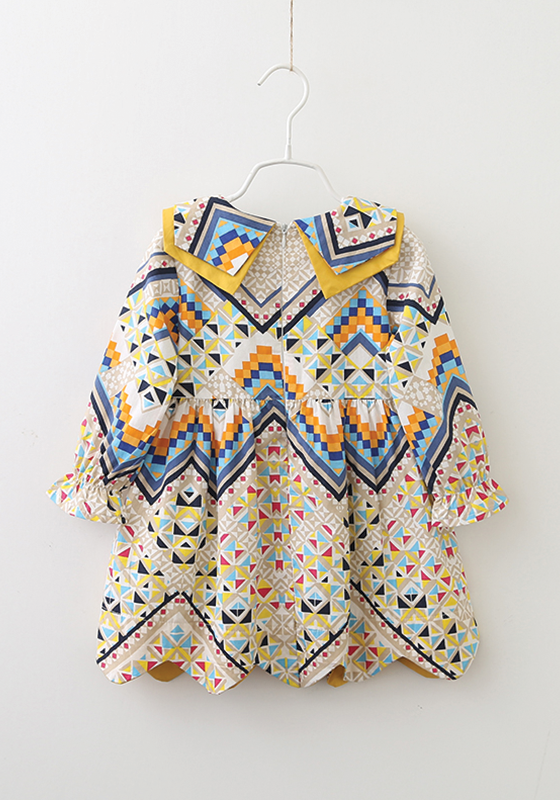 Geometric Pattern Dress Geometric Pattern Dress