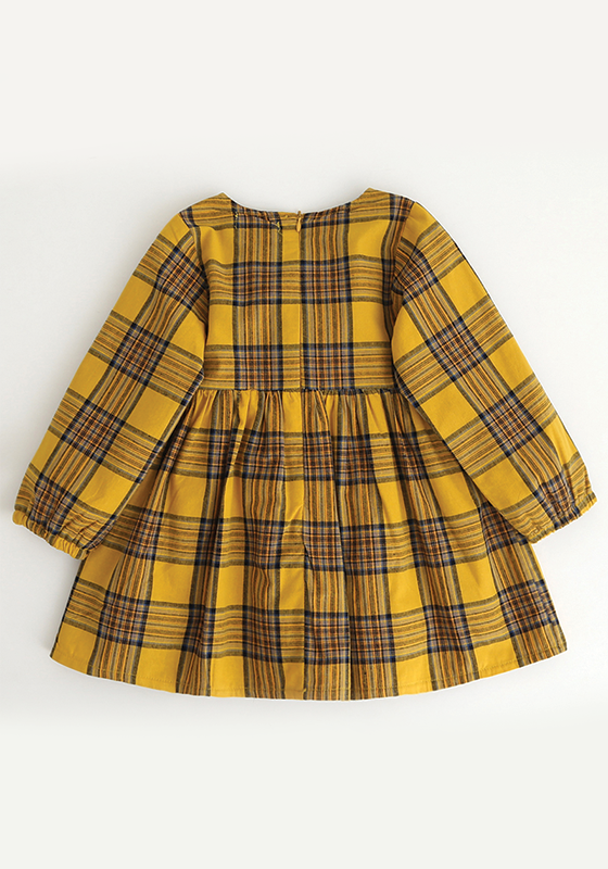 Yellow Plaid Dress Yellow Plaid Dress