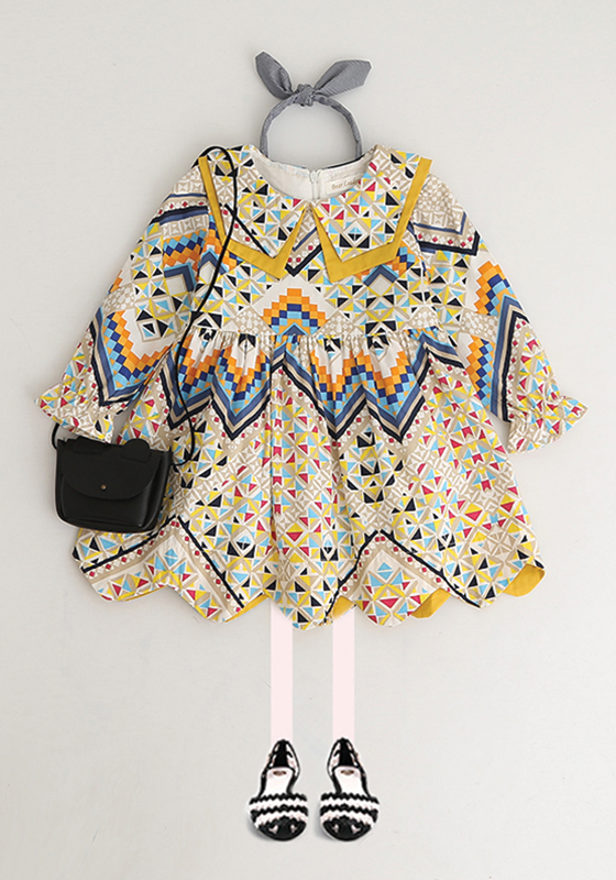 Geometric Pattern Dress Geometric Pattern Dress