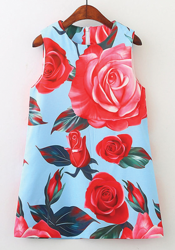 Lison Bold Floral Dress Lison Bold Floral Dress