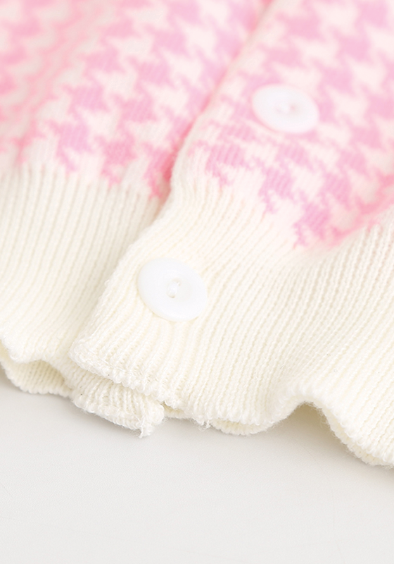 Knitted Plaid Jackets+Skits Knitted Plaid Jackets+Skits