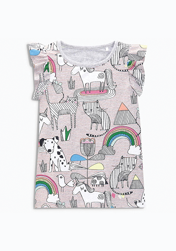 Mika Cartoon Rainbow Tee Mika Cartoon Rainbow Tee