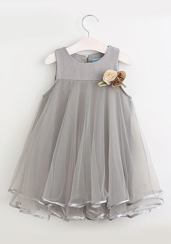 Appliques Floral Dress Appliques Floral Dress