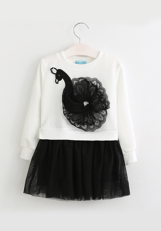 Cartoon Embroidery Dress Cartoon Embroidery Dress