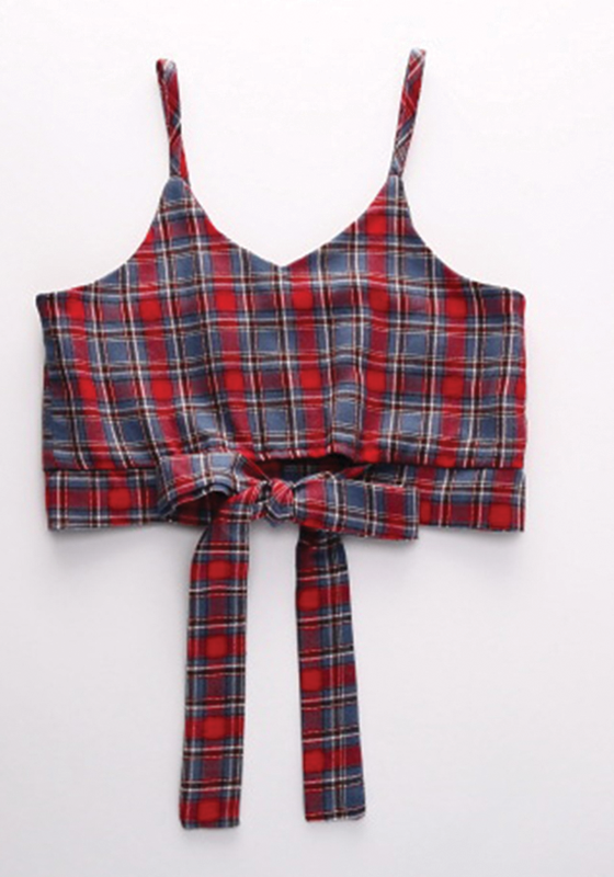 Plaid Vest & Dress 2Pcs Plaid Vest & Dress 2Pcs