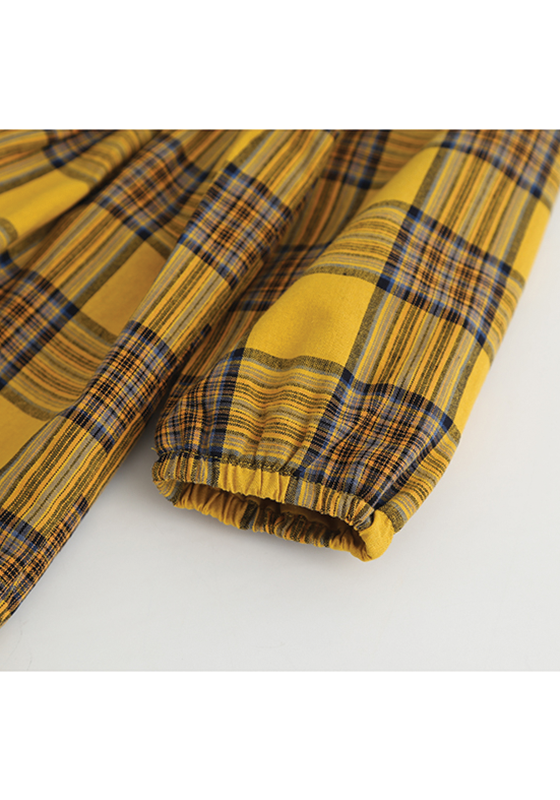 Yellow Plaid Dress Yellow Plaid Dress